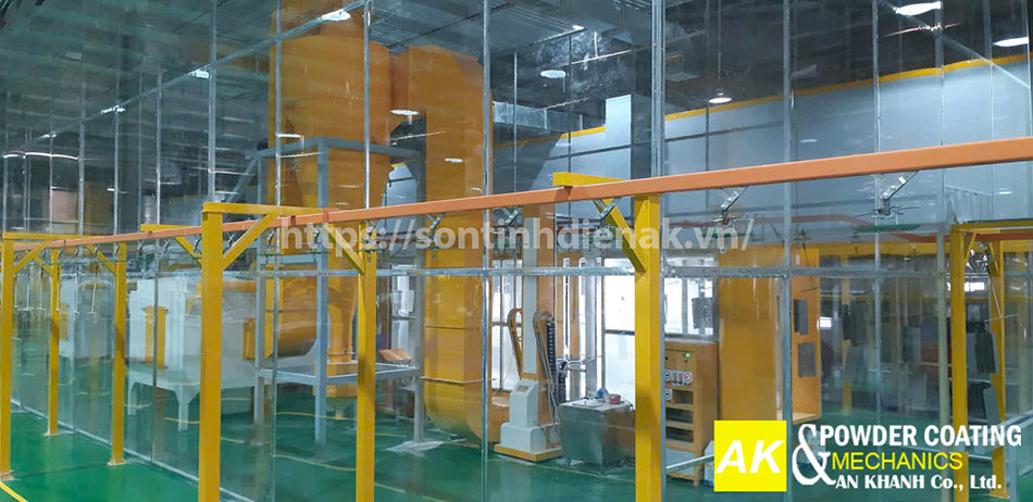 gia công sơn tĩnh điện
