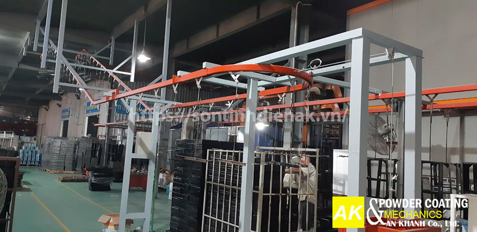 gia công sơn tĩnh điện