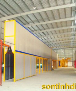 Sơn tĩnh điện là gì? Hệ thống sơn tĩnh điện cho nhôm