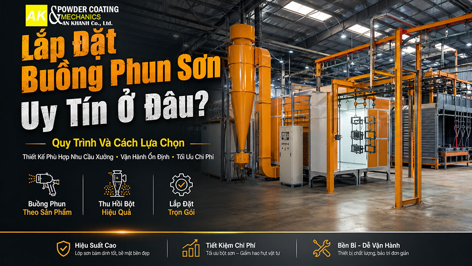 lắp đặt buồng phun sơn uy tín