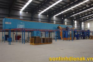 Lắp Ráp Hệ Thống Sơn Tĩnh Điện Cho Đối Tác Tại Quảng Nam