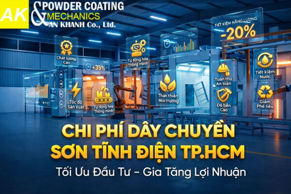dây chuyền sơn tĩnh điện tphcm