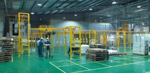 lắp đặt dây chuyền sơn tĩnh điện