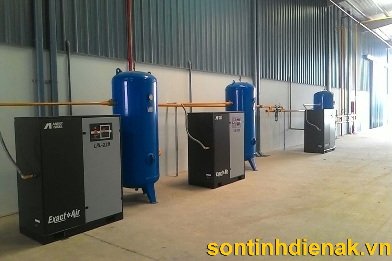 Hình ảnh thực tế hệ thống khi nén An Khanh Co.,Ltd