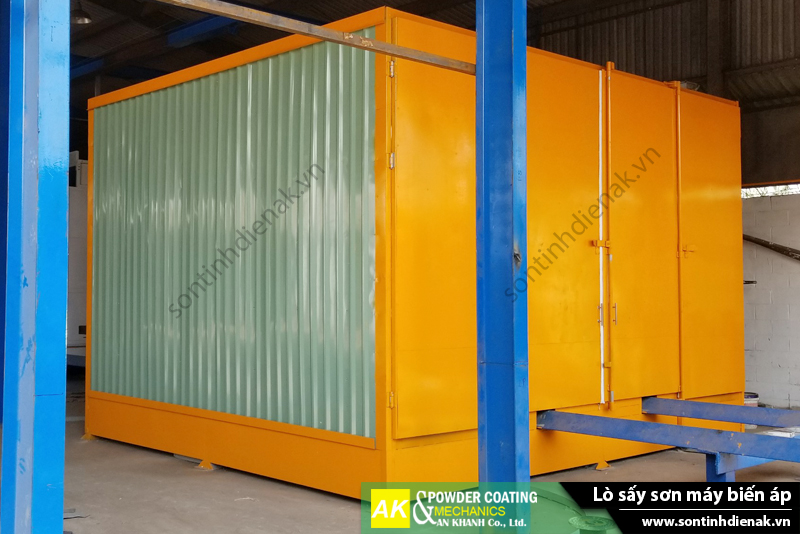 Lò sấy sơn máy biến áp