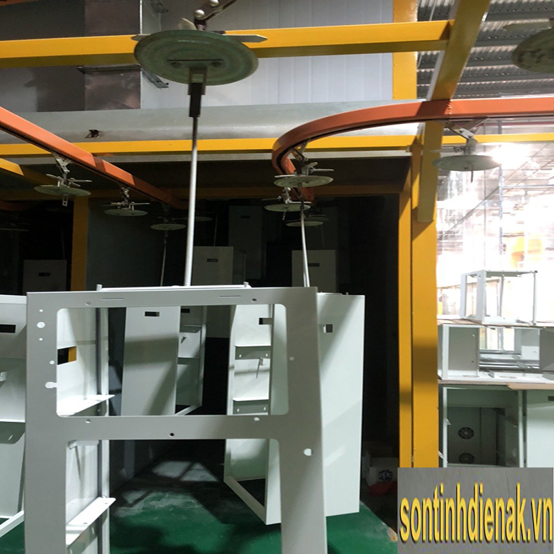 Lò sấy sơn tĩnh điện ( Tự động )