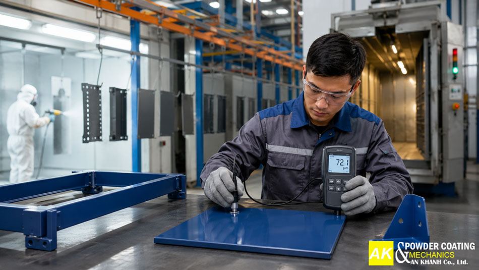 máy đo độ dày sơn tĩnh điện