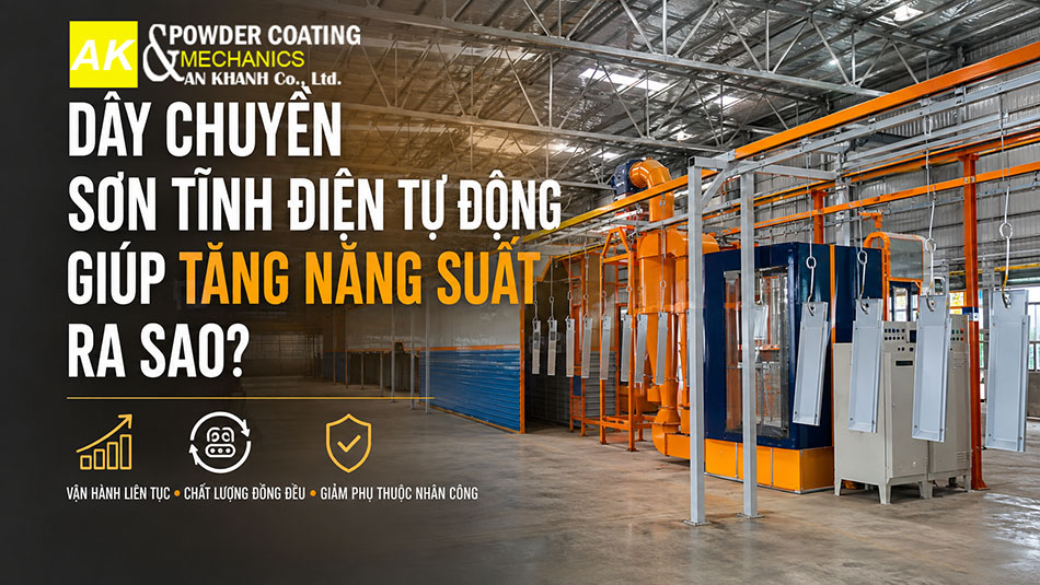 Dây chuyền sơn tĩnh điện tự động