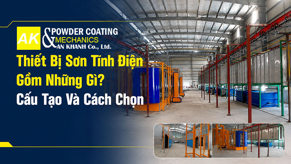 thiết bị sơn tĩnh điện gồm những gì